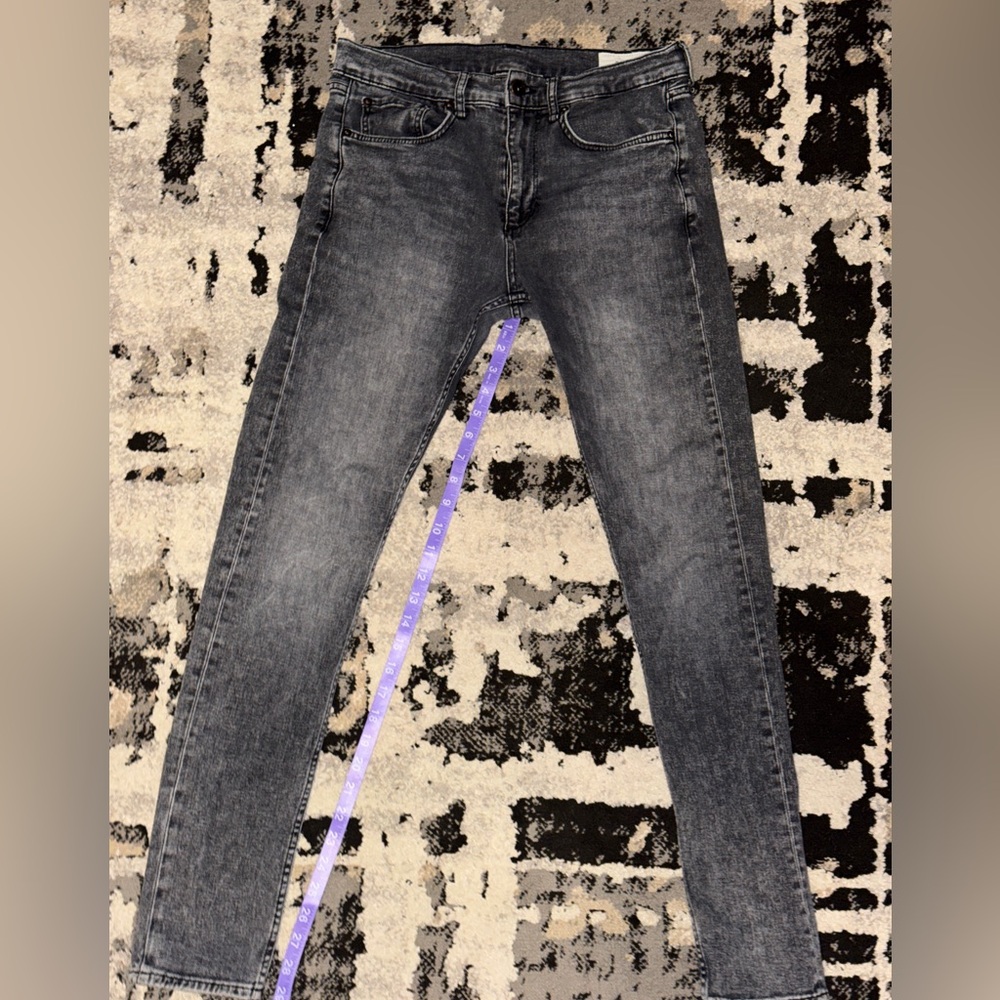 Classic Faded Black Rag & Bone Men’s Denim Jeans